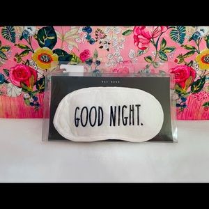 Rae Dunn  GOOD NIGHT  Sleep Mask